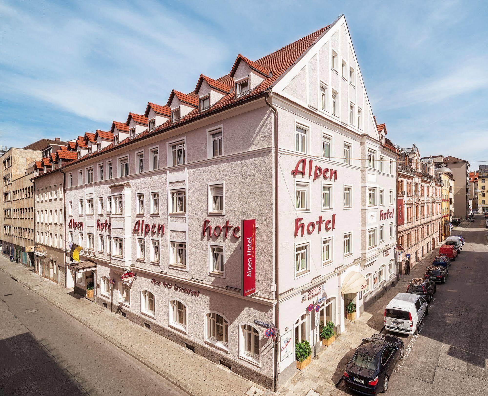 Alpen Hotel Munchen Exterior foto